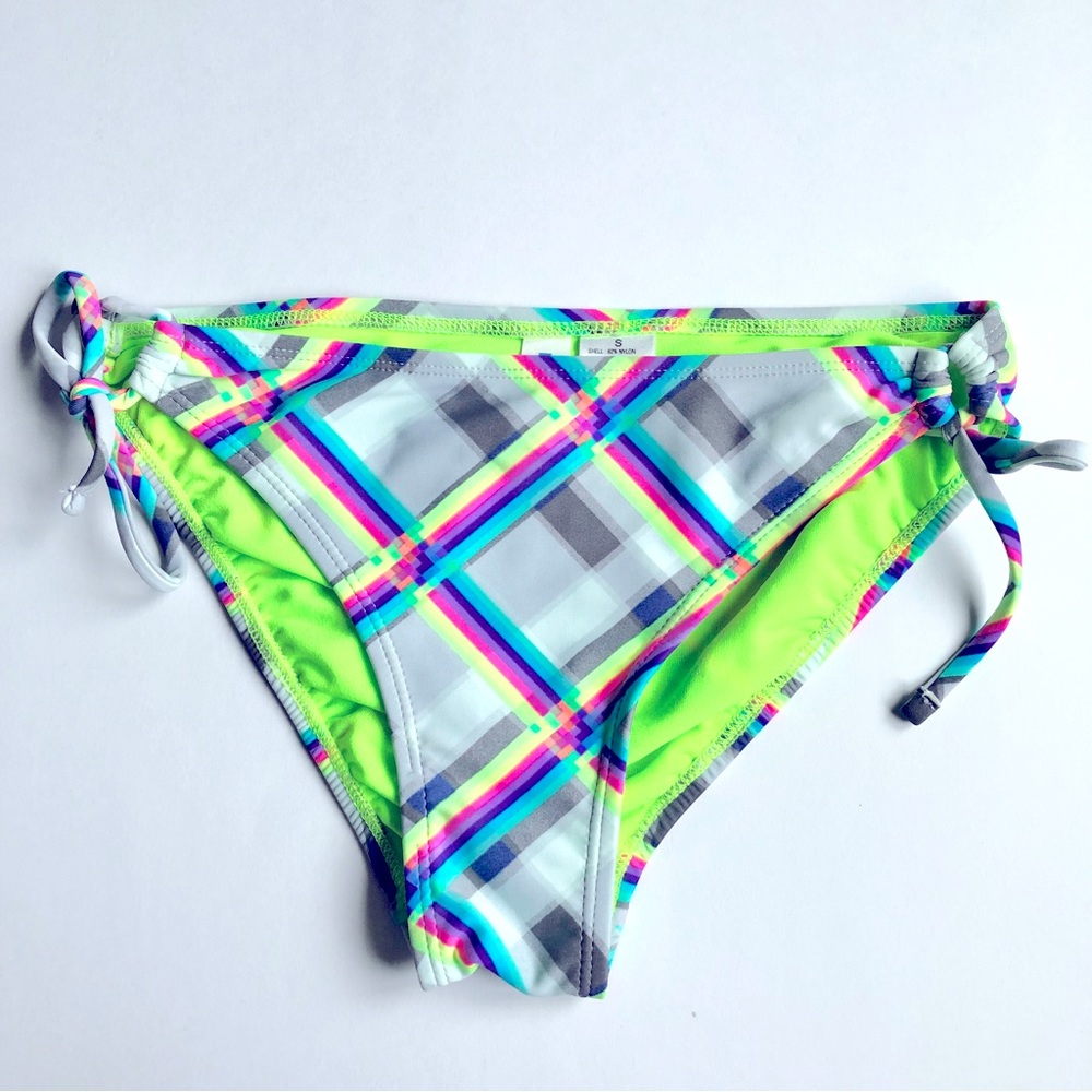 NEW IN MOCEAN Bikini Swim Bottom Side Ties Small Women’s NWOT